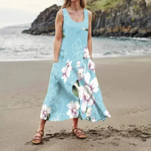 Lightweight Cotton Sun Dress
